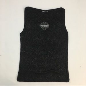 Harley-Davidson Black/Silver Tank sz. L